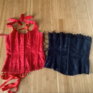 Set of 2 Frederick’s of Hollywood Corsets